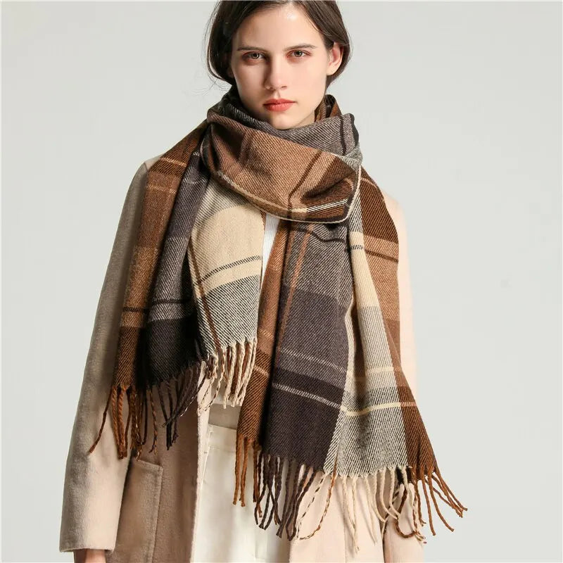 Whisper Plaid - Scarf CASA LARO