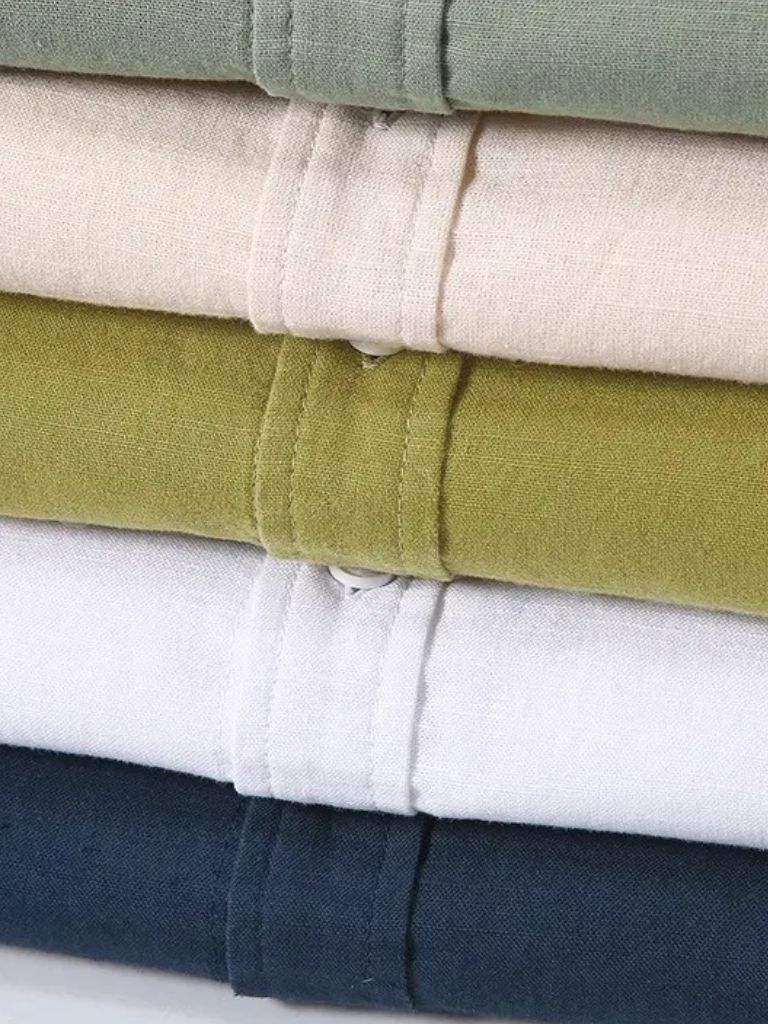 White Wellspring Linen T-Shirt – Casa  Laro CASA LARO