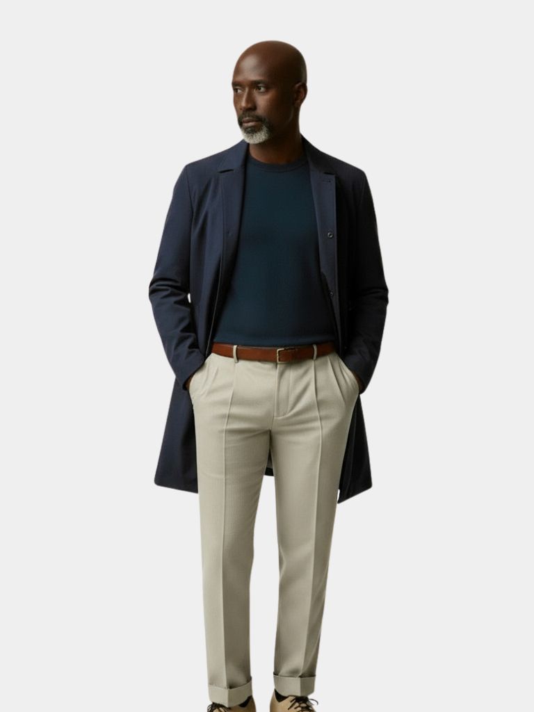 Winter Classic Overcoat - Casa  Laro CASA LARO