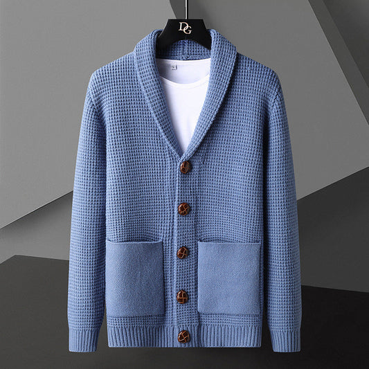 Wool Knit - Cardigan CASA LARO MEN