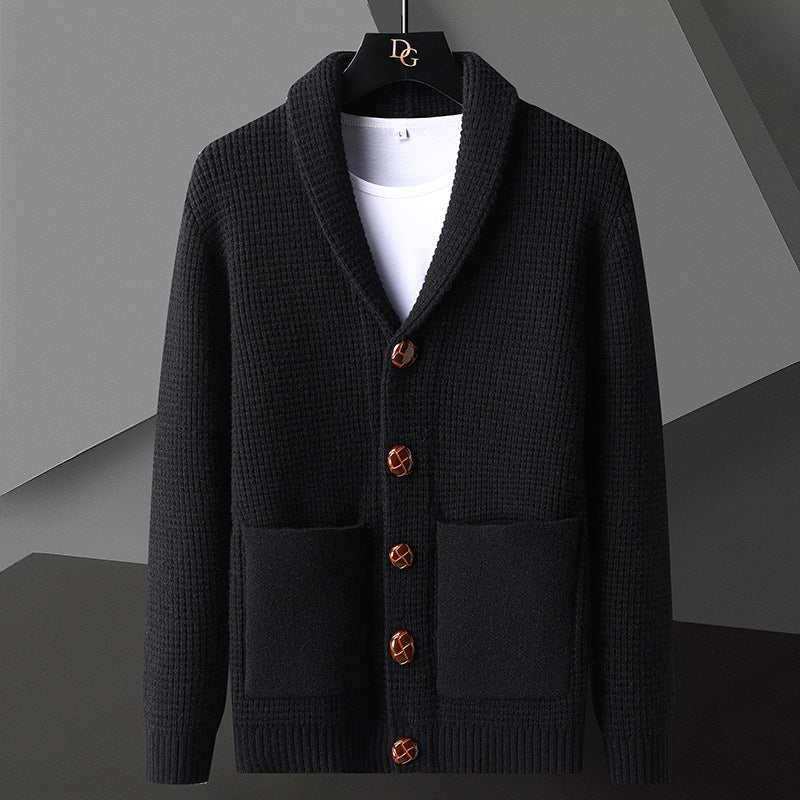 Wool Knit - Cardigan CASA LARO MEN