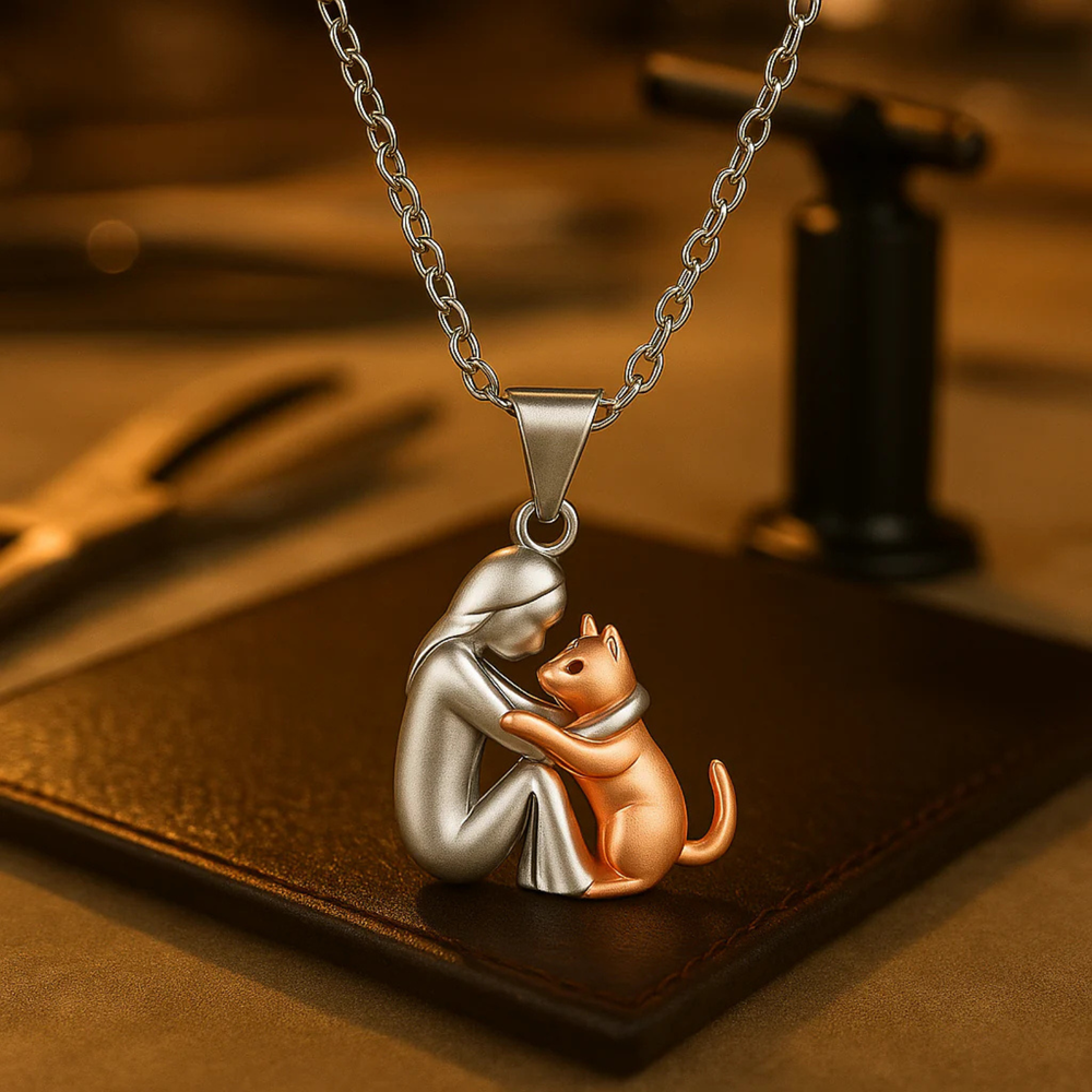 Xian - Embrace Pendant Necklace CASA LARO WOMEN