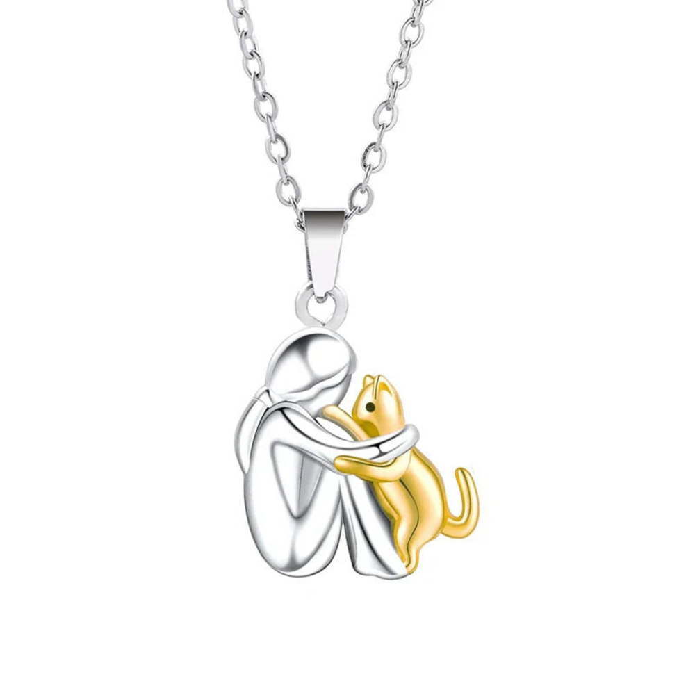 Xian - Embrace Pendant Necklace CASA LARO WOMEN
