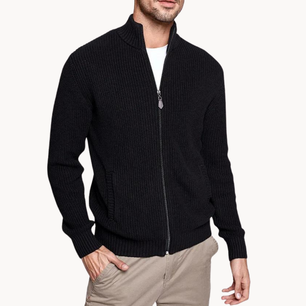 Zenith Zip Neck - Sweater CASA LARO MEN