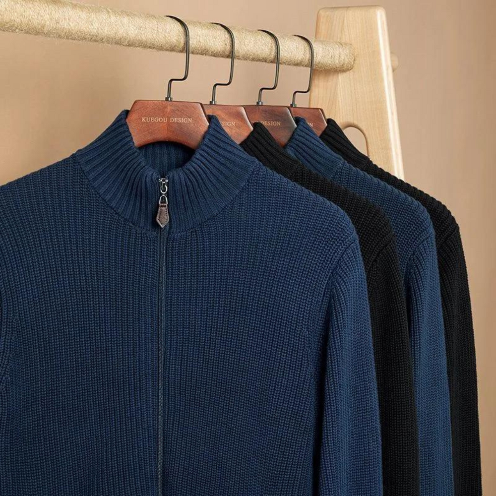 Zenith Zip Neck - Sweater CASA LARO MEN