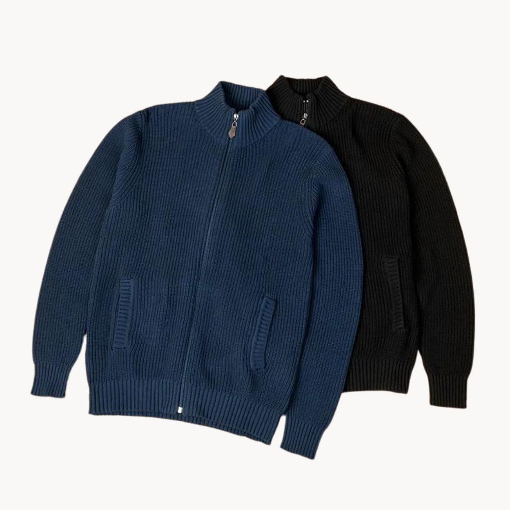 Zenith Zip Neck - Sweater CASA LARO MEN