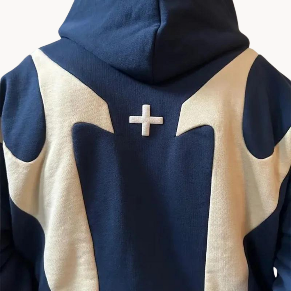 Zinedine Cotton Fleece Relaxed Fit - Hoodie CASA LARO MEN
