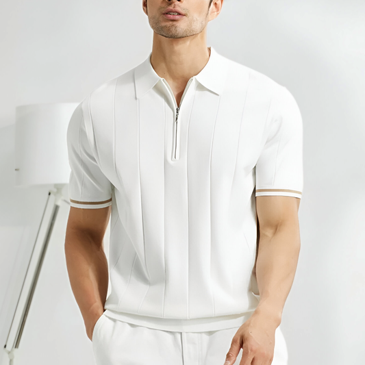 Zip Collar - Polo CASA LARO MEN