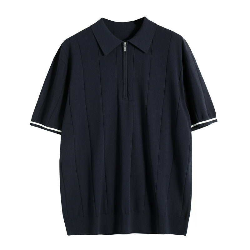 Zip Collar - Polo CASA LARO MEN