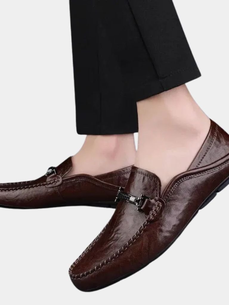Belgravia Leather Loafers - Casa  Laro CASA LARO