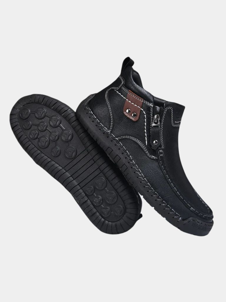 Brave Leather Boots - Casa  Laro CASA LARO