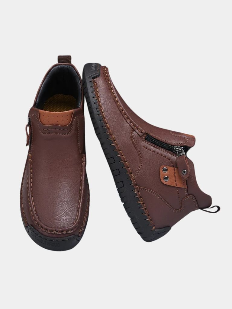 Brave Leather Boots - Casa  Laro CASA LARO