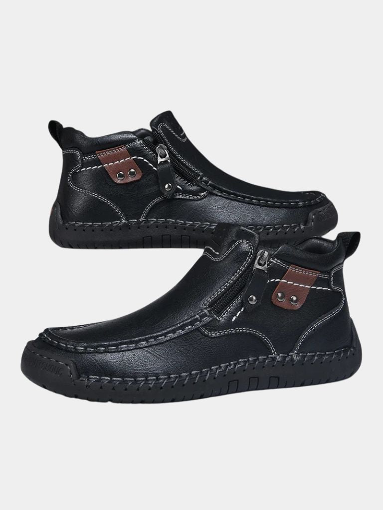 Brave Leather Boots - Casa  Laro CASA LARO