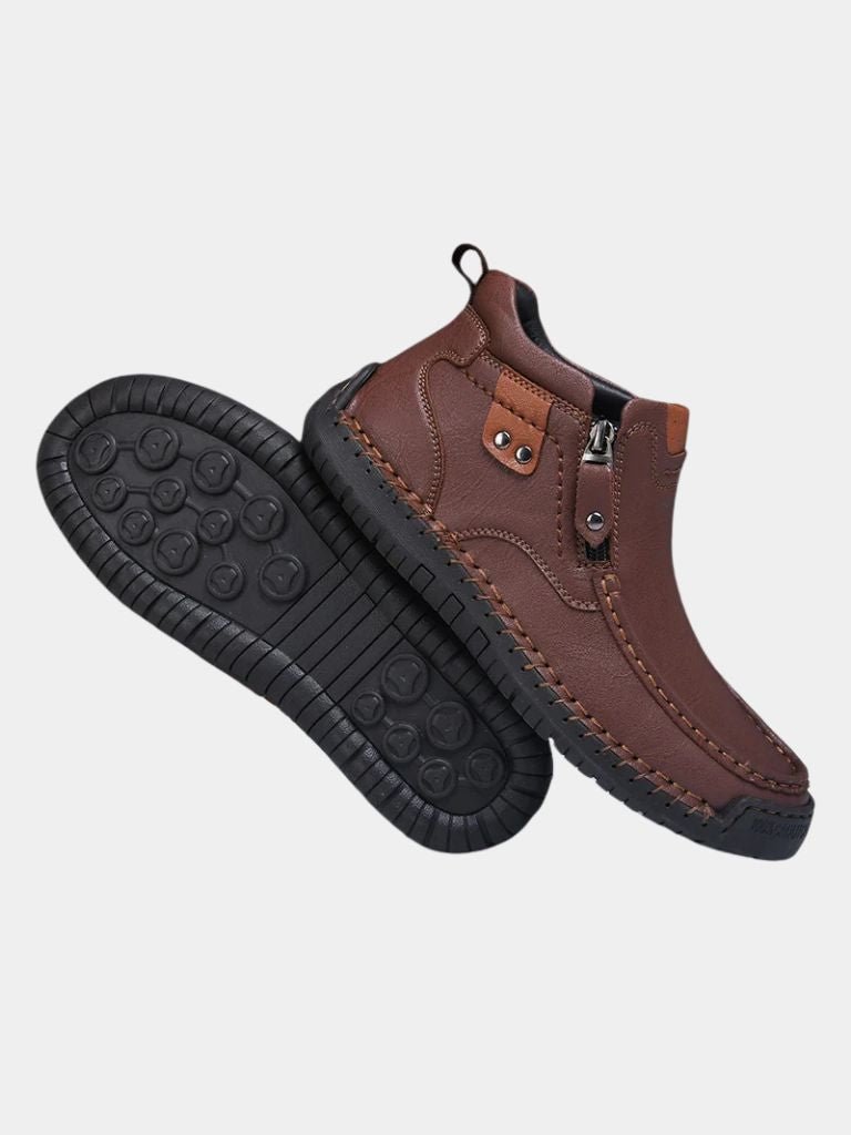 Brave Leather Boots - Casa  Laro CASA LARO