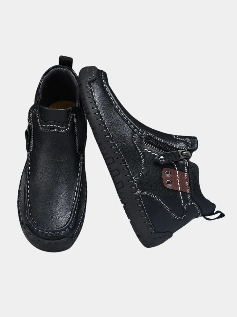 Brave Leather Boots - Casa  Laro CASA LARO