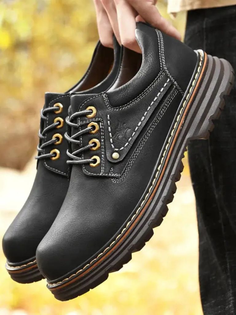 British Leather Elegant Oxford Shoes - Casa  Laro CASA LARO