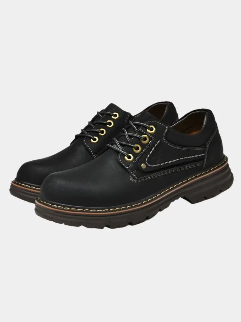 British Leather Elegant Oxford Shoes - Casa  Laro CASA LARO