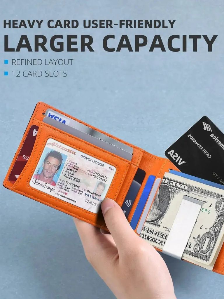 Carbon Fiber Anti RFID Minimalist Wallet - Casa  Laro CASA LARO