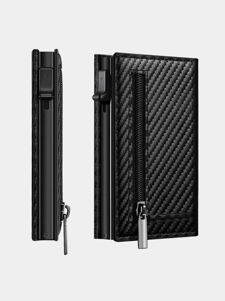 Carbon Fiber Wallet with Air Tag Holder RFID Blocking - Casa  Laro CASA LARO