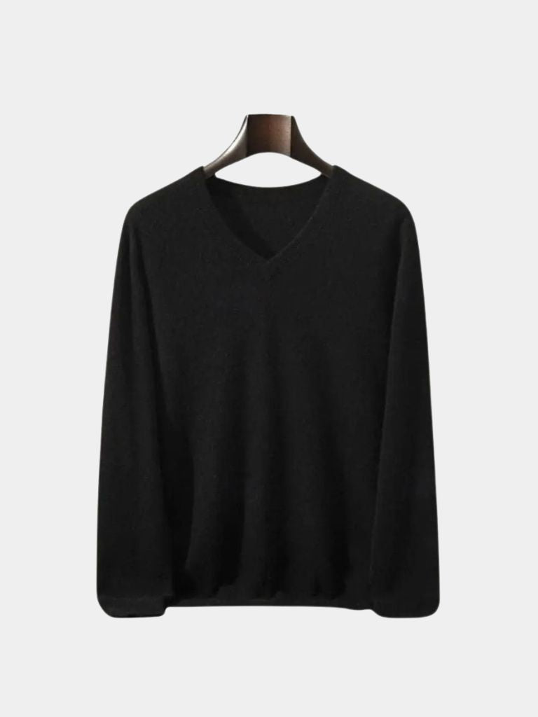 Cashmere V Neck Knitwear Sweater - Casa  Laro CASA LARO