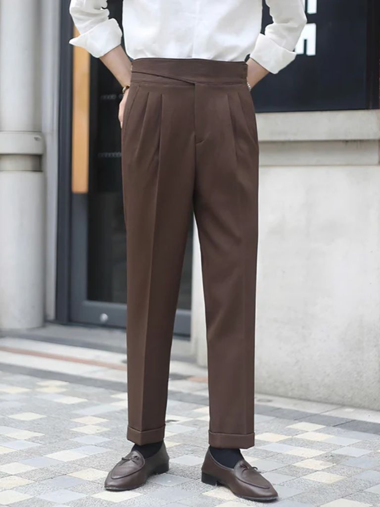 Corduroy Elegant Trousers - Casa  Laro CASA LARO