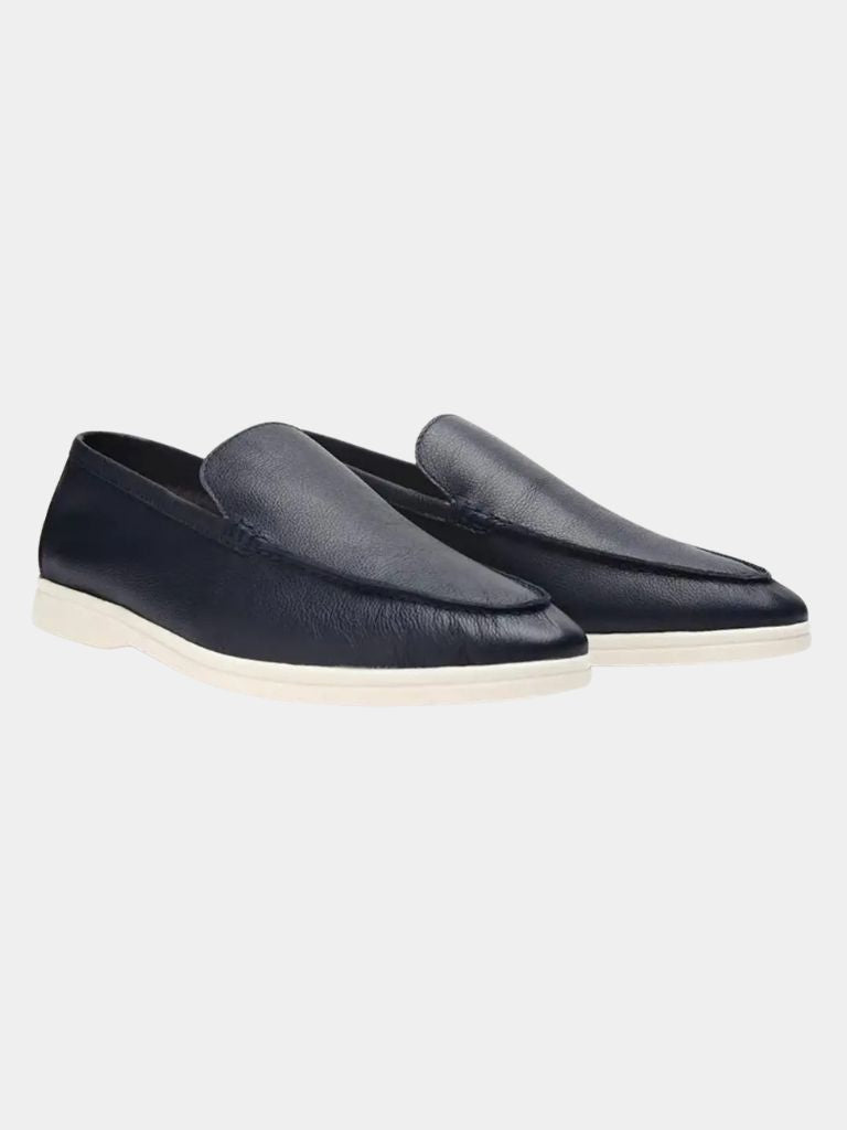 Cowhide Leather Loafers - Casa  Laro CASA LARO