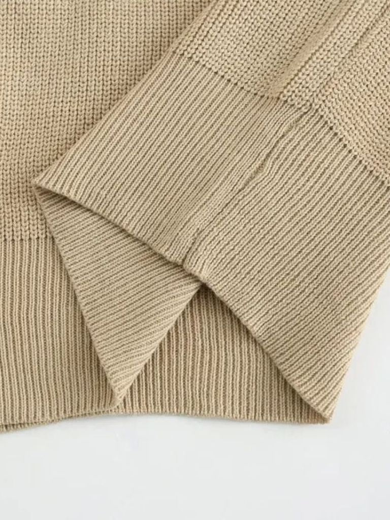 Essential Half Zip Sweater - Casa  Laro CASA LARO