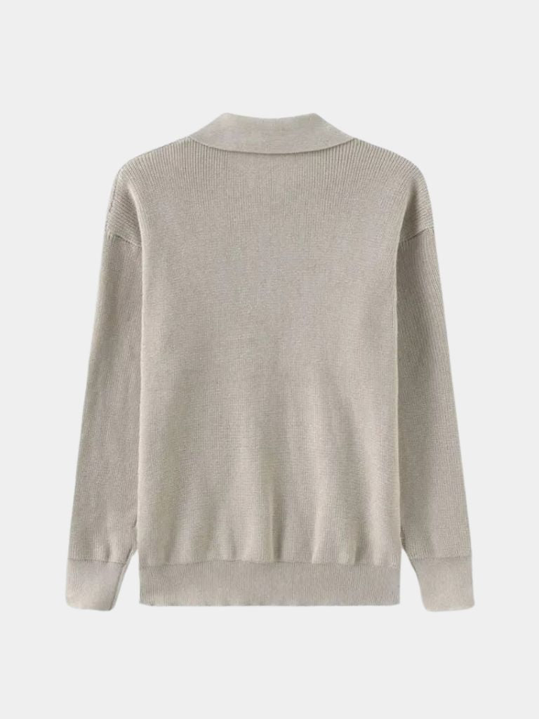 Essential Half Zip Sweater - Casa  Laro CASA LARO