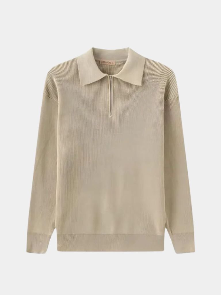 Essential Half Zip Sweater - Casa  Laro CASA LARO