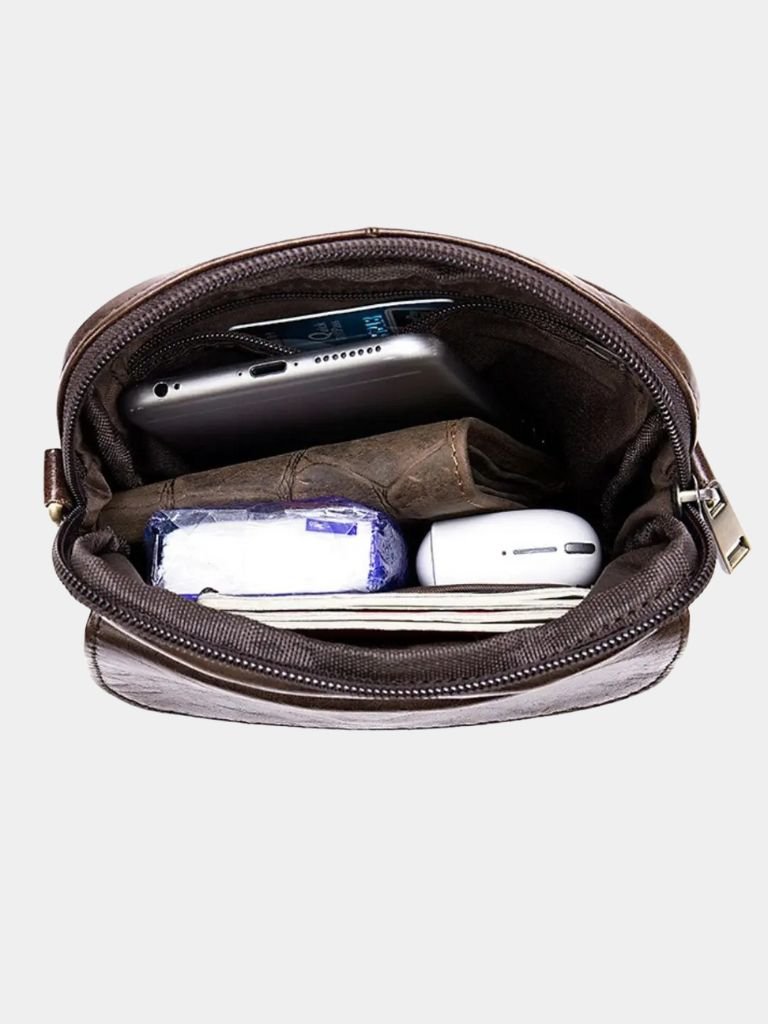 Essential Leather Shoulder Bag - Casa  Laro CASA LARO