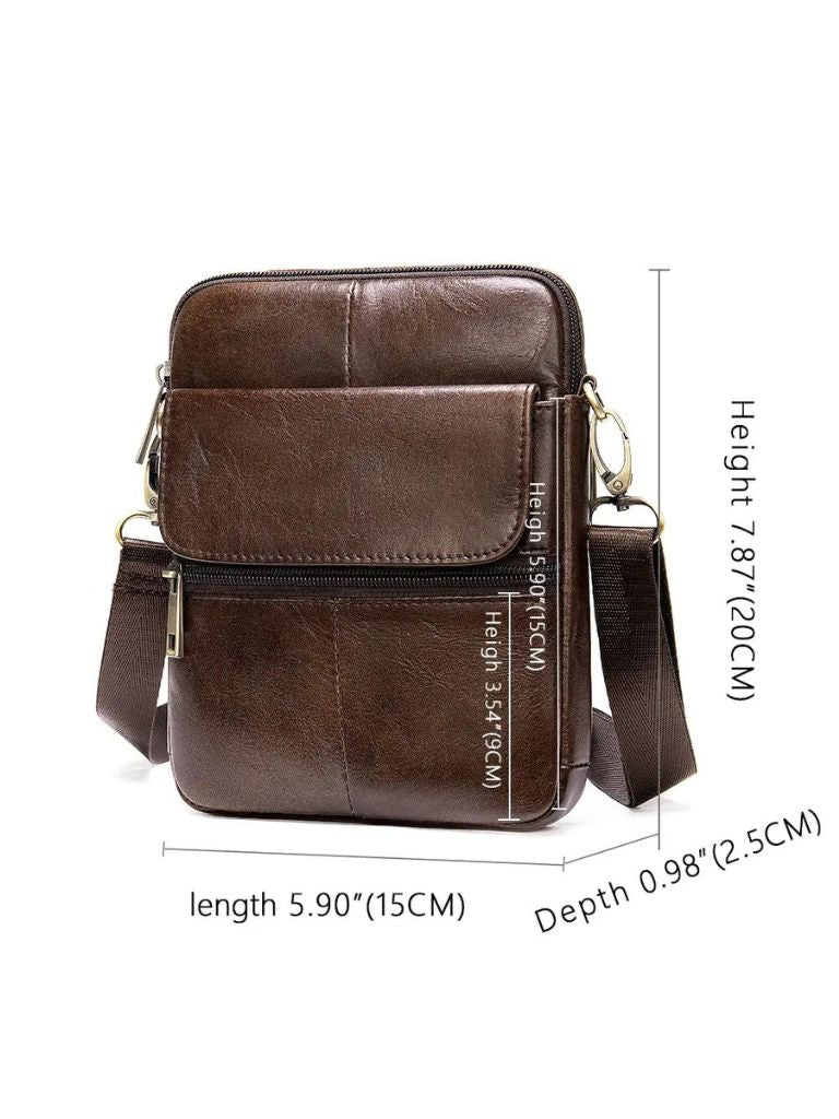 Essential Leather Shoulder Bag - Casa  Laro CASA LARO