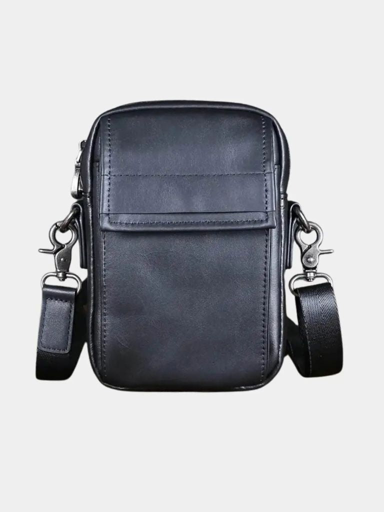 Essential Small Leather Shoulder Bag - Casa  Laro CASA LARO