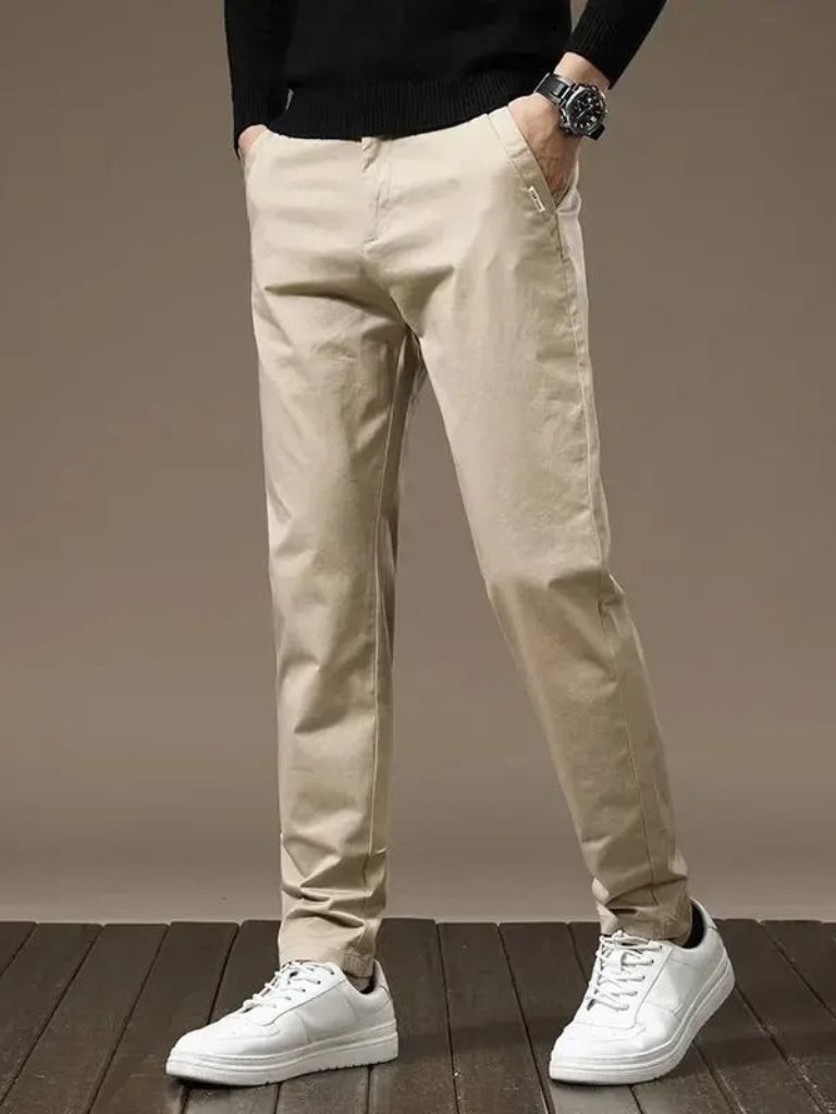 Essential Straight Trousers - Casa  Laro CASA LARO