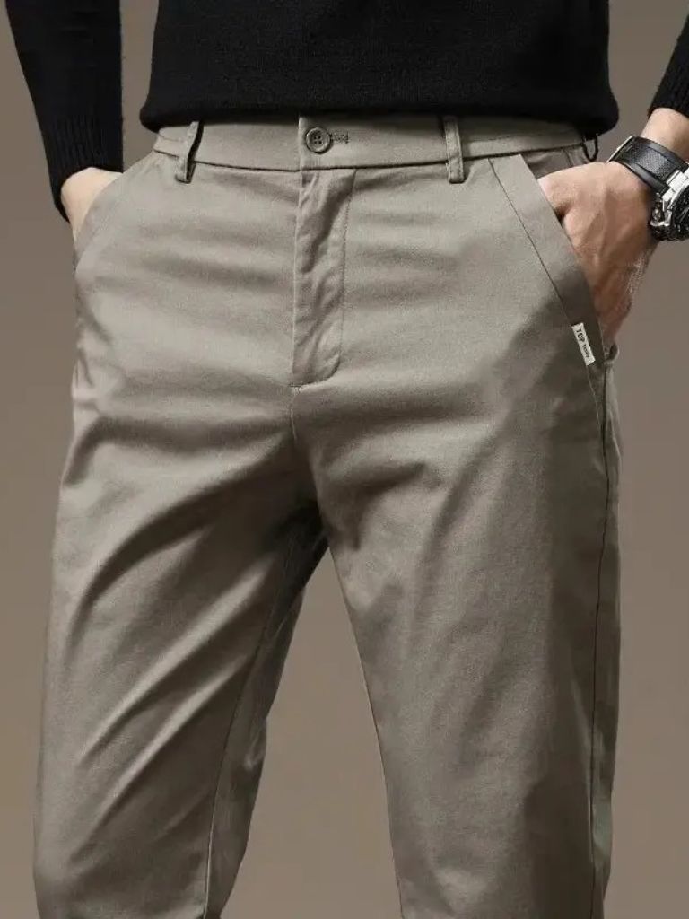 Essential Straight Trousers - Casa  Laro CASA LARO
