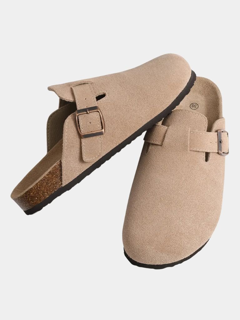 Essential Suede Clogs - Casa  Laro CASA LARO