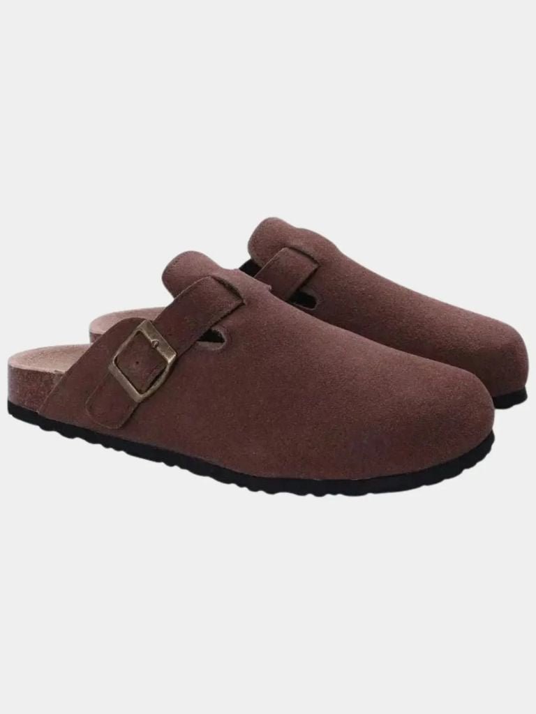 Essential Suede Clogs - Casa  Laro CASA LARO