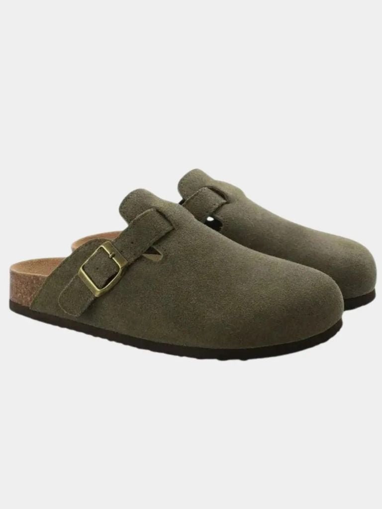 Essential Suede Clogs - Casa  Laro CASA LARO