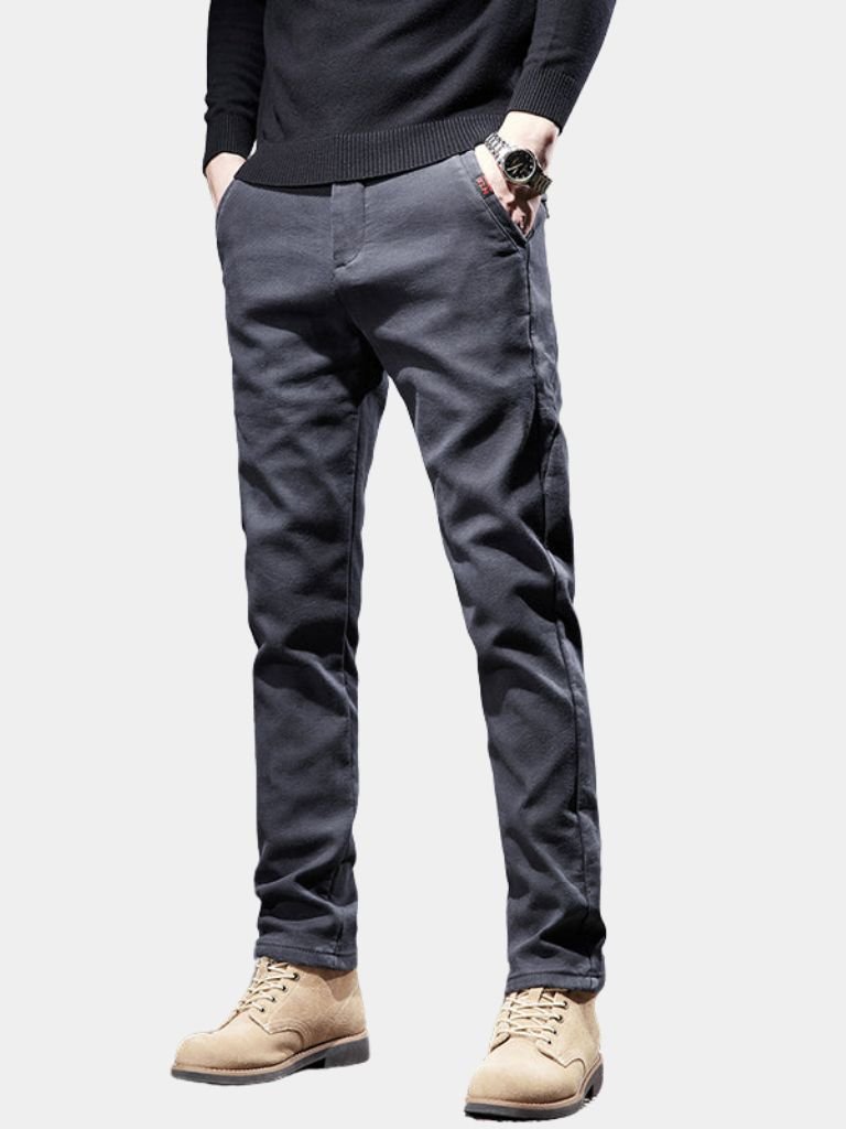 Heritage Slim Trousers - Casa  Laro CASA LARO