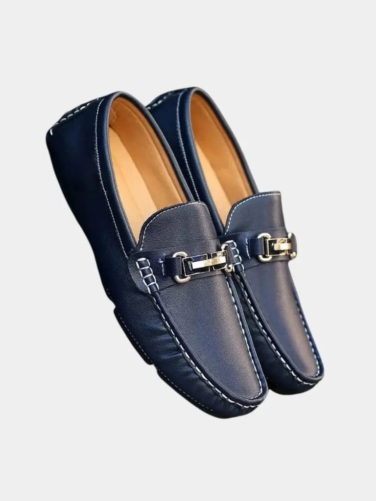 Italian Design Leather Loafers - Casa  Laro CASA LARO