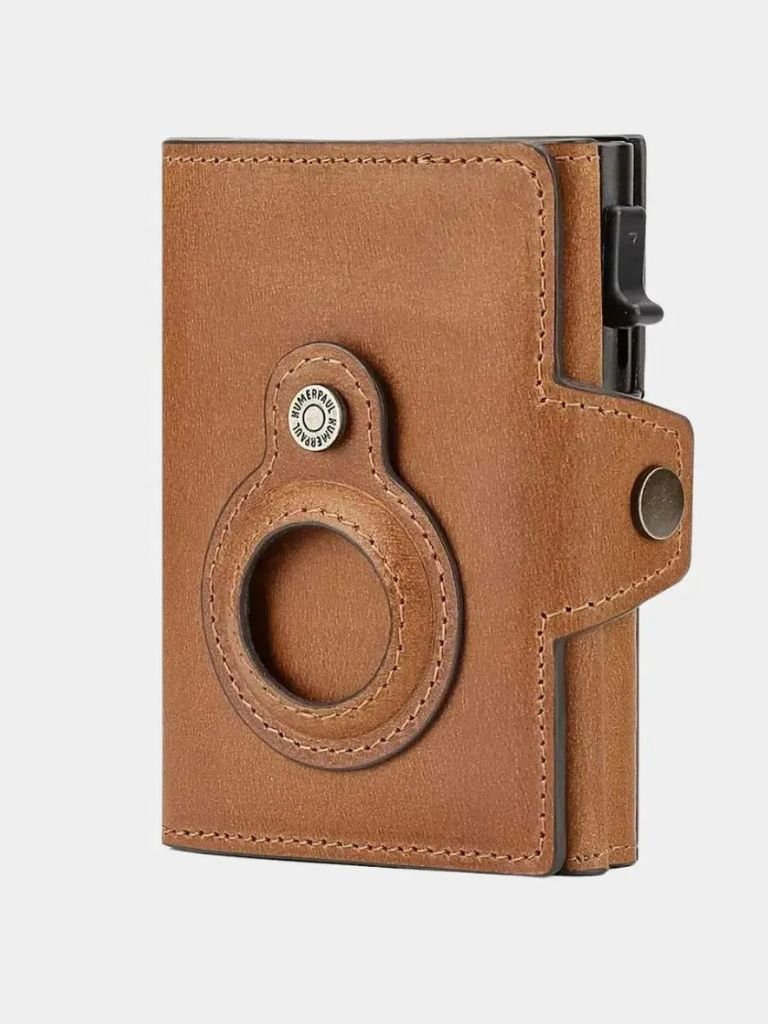 Leather Magnet Wallet Anti-Scam - Casa  Laro CASA LARO