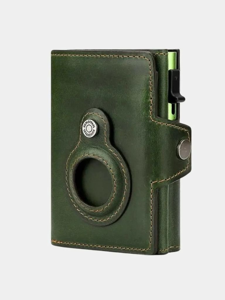 Leather Magnet Wallet Anti-Scam - Casa  Laro CASA LARO
