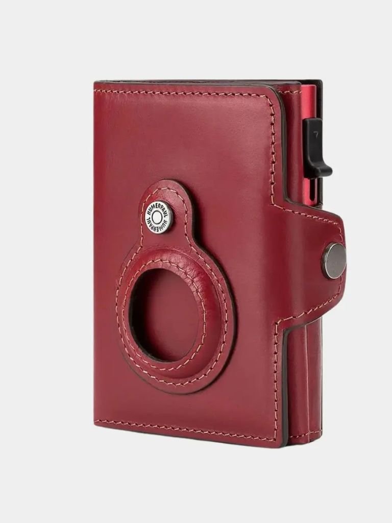 Leather Magnet Wallet Anti-Scam - Casa  Laro CASA LARO