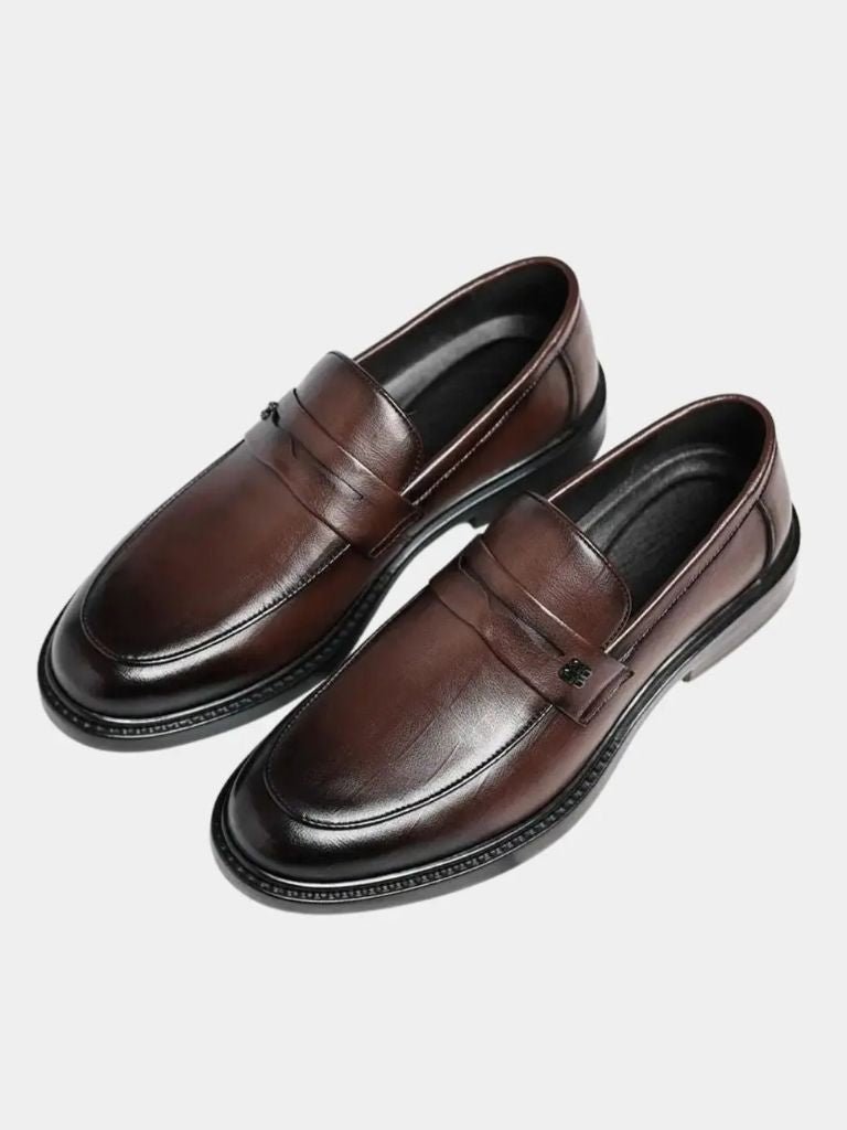Leather Male Shoes Men Business - Casa  Laro CASA LARO