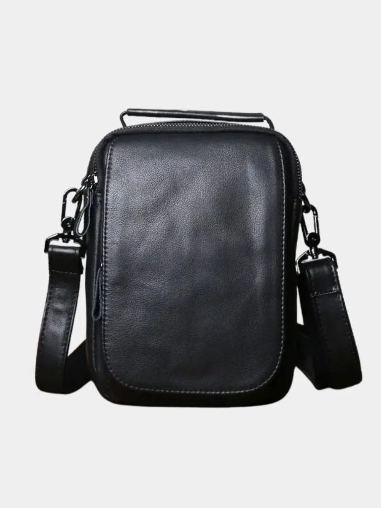 Leather Men's Shoulder Bag - Casa  Laro CASA LARO