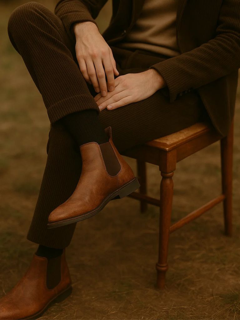 Maple Ash Chelsea Boots – Casa  Laro CASA LARO