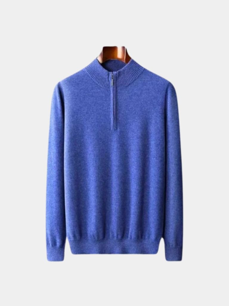 Merino Half Zip Sweater - Casa  Laro CASA LARO