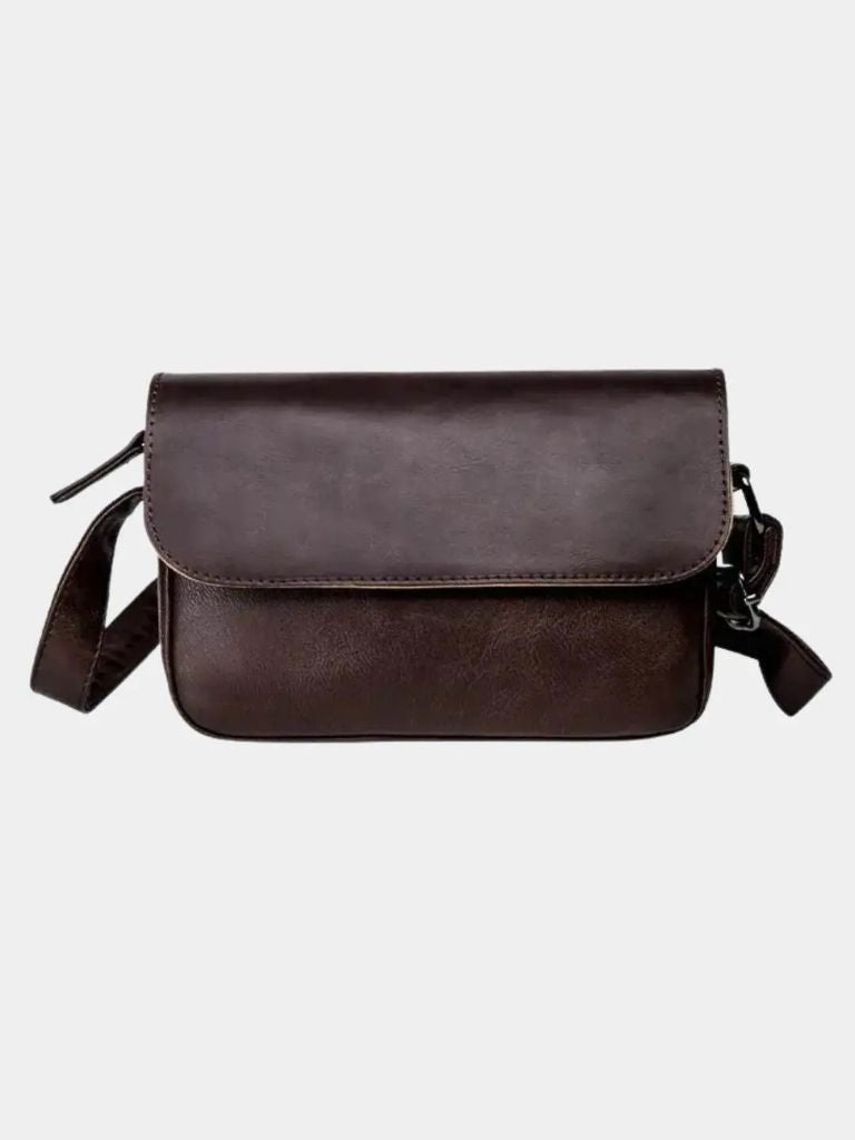 Milan Essential Leather Shoulder Bag - Casa  Laro CASA LARO