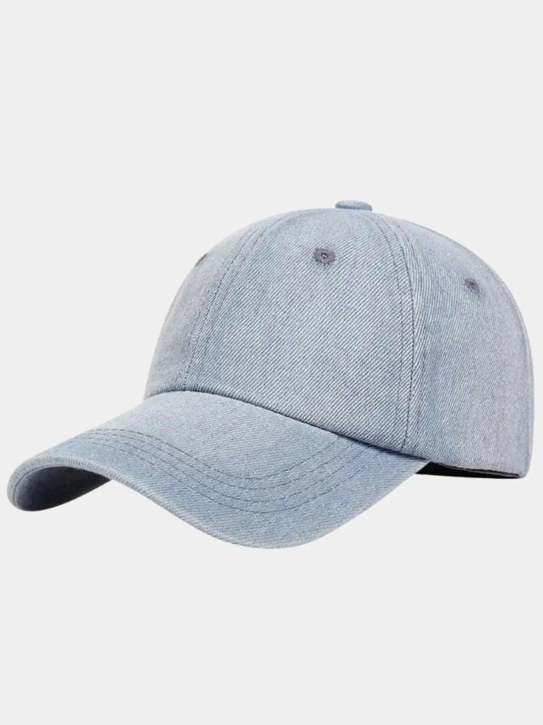 Minimalist Denim Cap - Casa  Laro CASA LARO