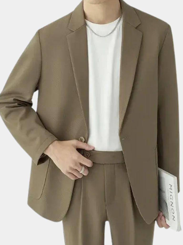 Modern Minimalist Suit Set - Casa  Laro CASA LARO