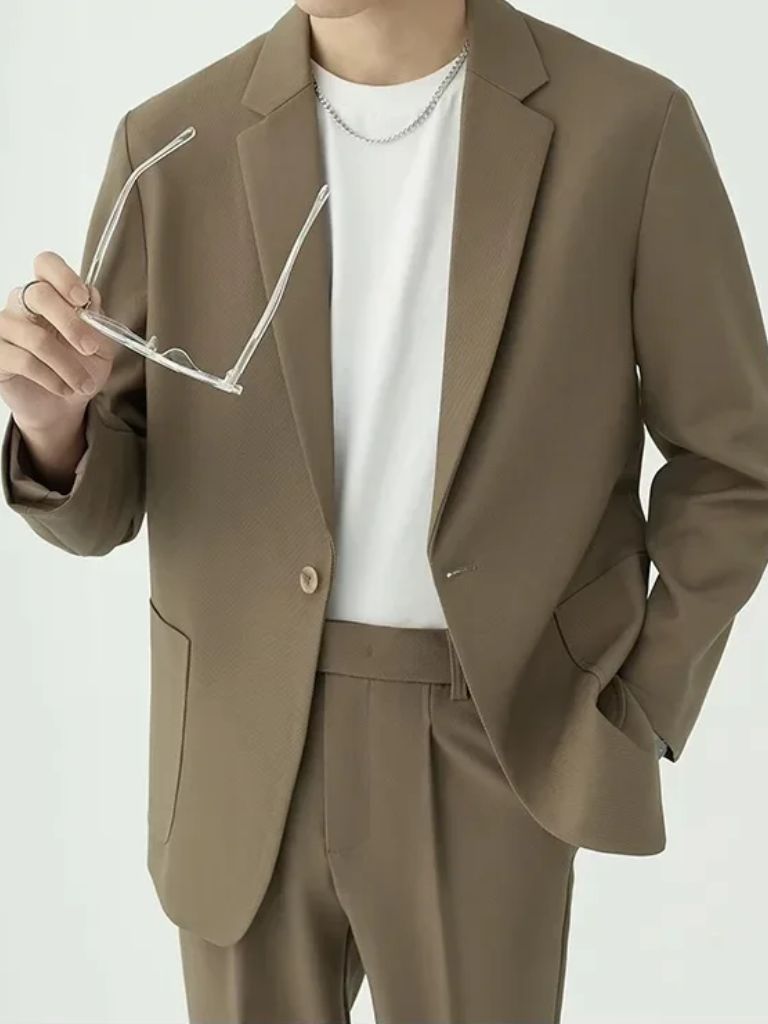 Modern Minimalist Suit Set - Casa  Laro CASA LARO